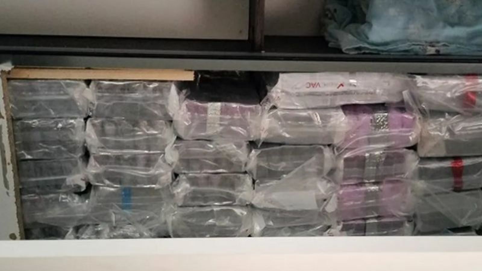 Droga aprehendida. Droga aprehendida.