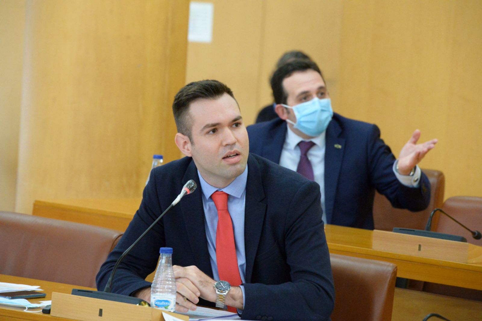 Verdejo y Redondo, en un pleno de la pasada legislatura / Archivo