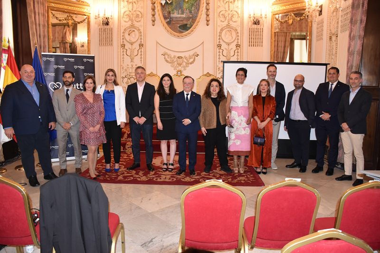 Acto de presentación oficial de la Fundación Flutter, el miércoles 29 de mayo./ IMAGEN DE ARCHIVO