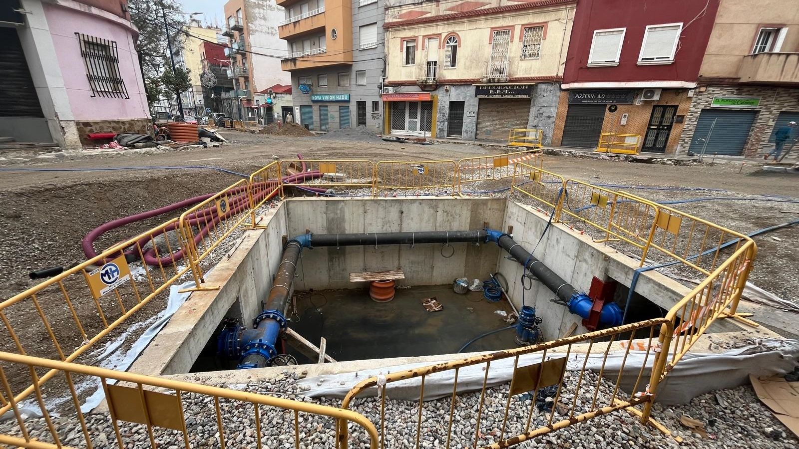 Obras en Hadú