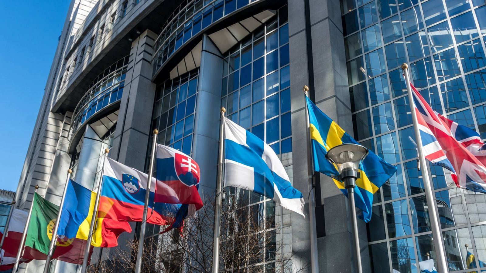 Fachada del Parlamento Europeo