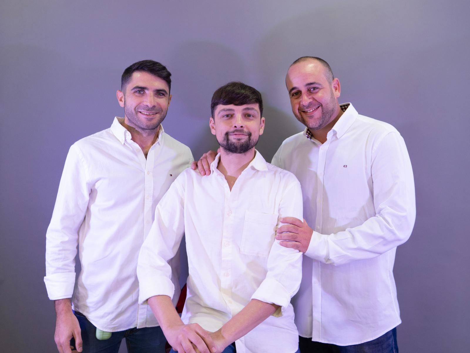 Los socios de Kikoto, en una imagen promocional de la empresa