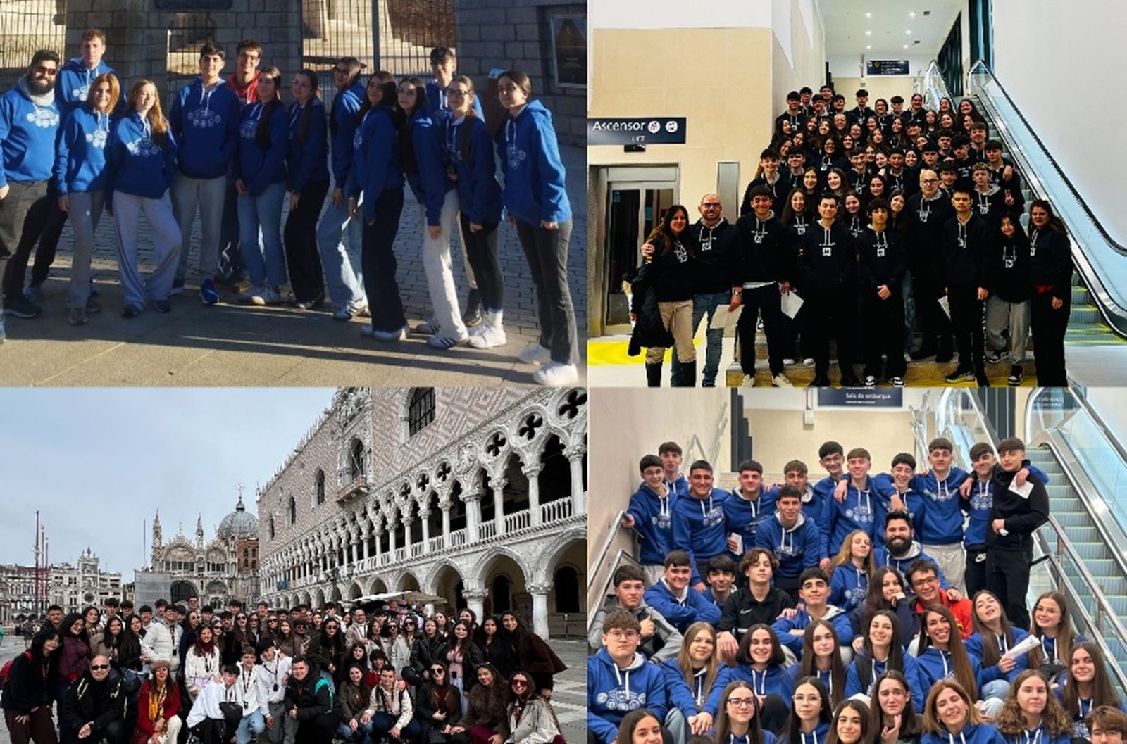 Alumnos del centro en las diferentes excursiones