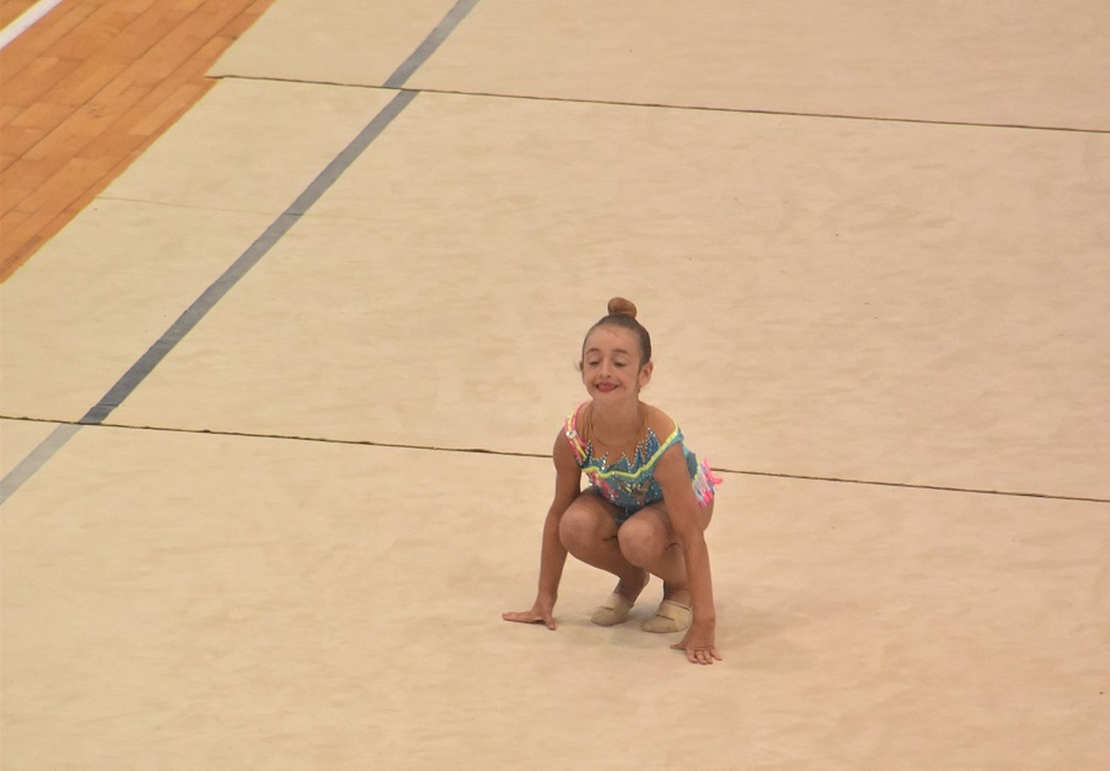 Exhibición de Gimnasia Rítmica