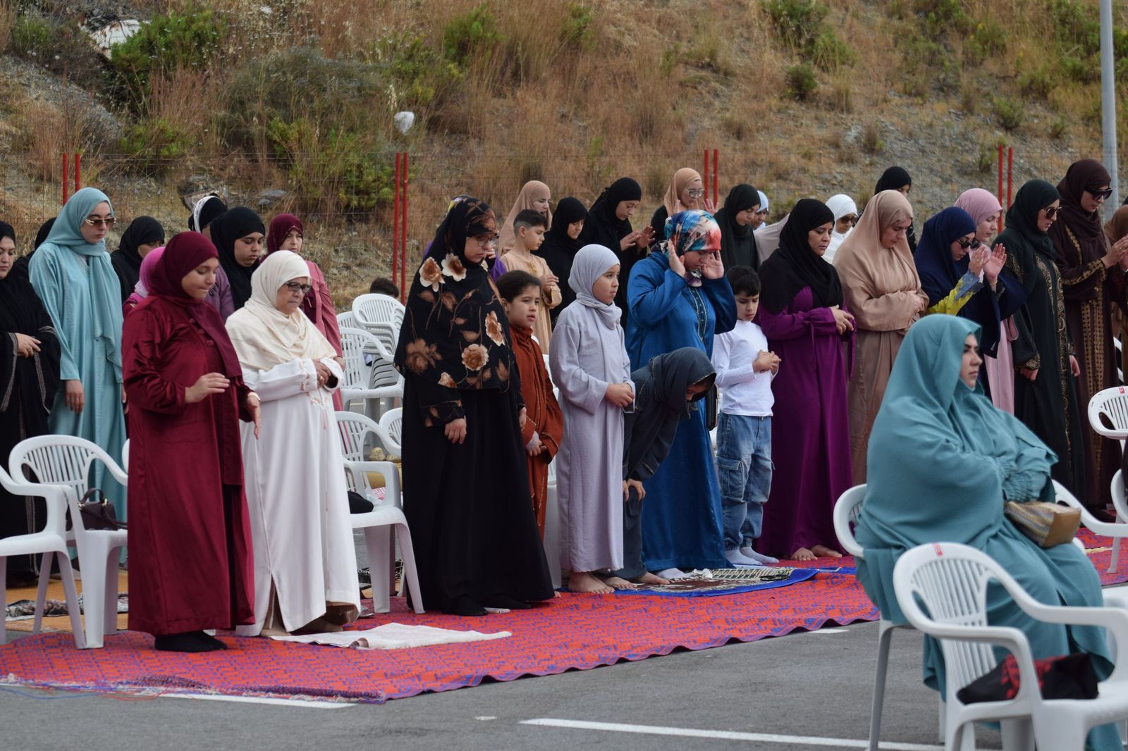 Devoción y respeto en otro rezo multitudinario en Ceuta