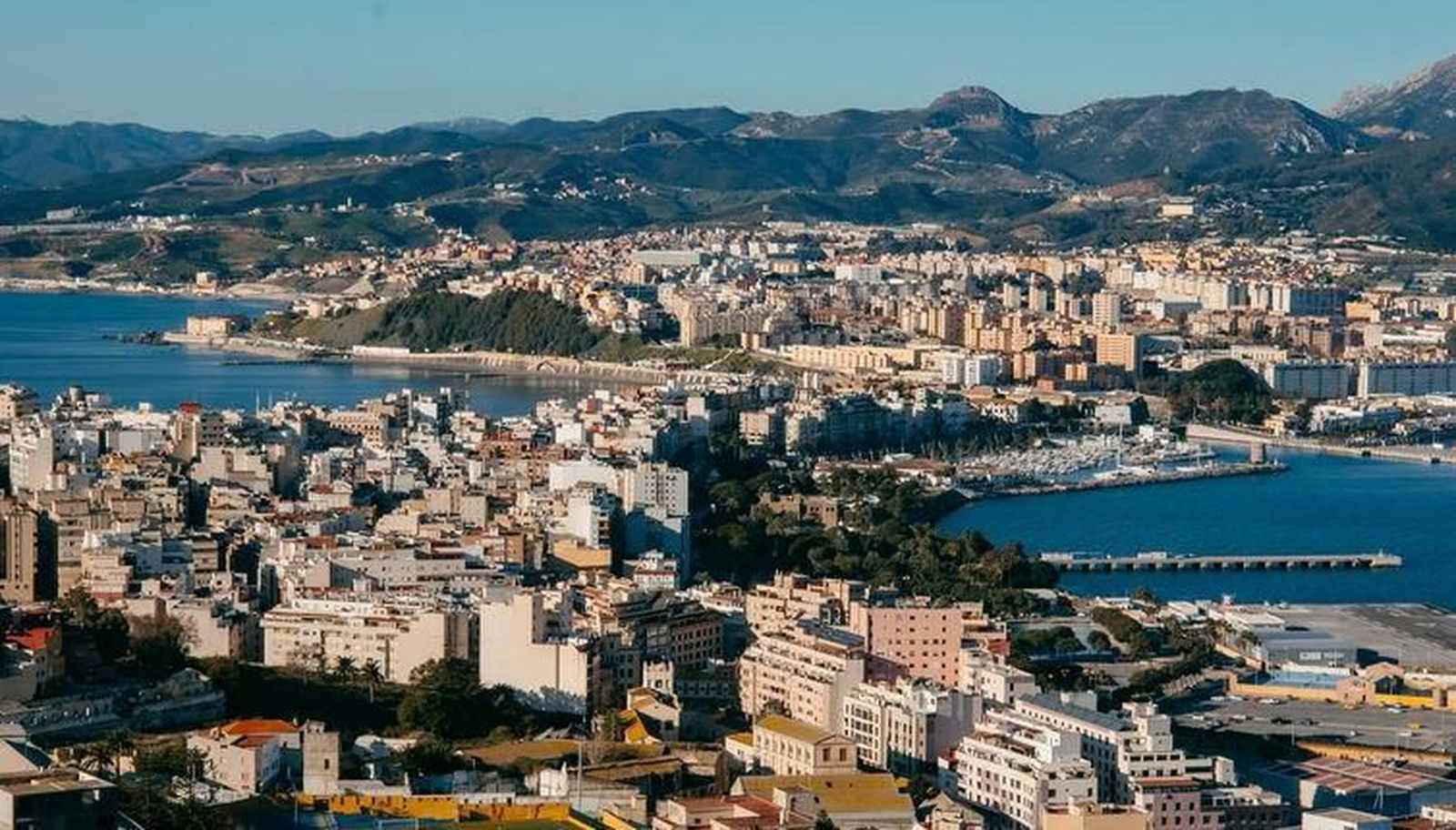 Vista de Ceuta.