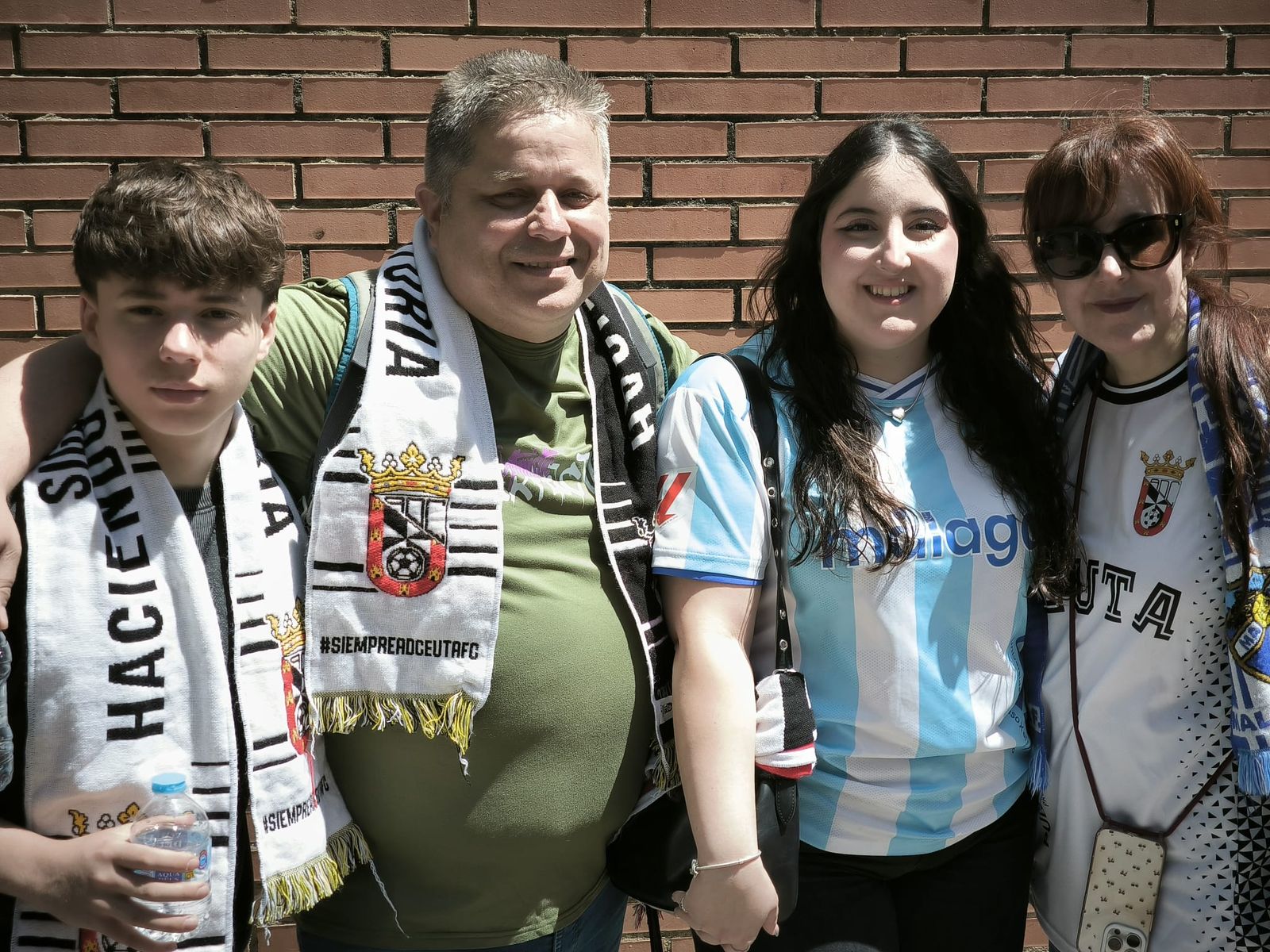 Ambiente en la previa del partido