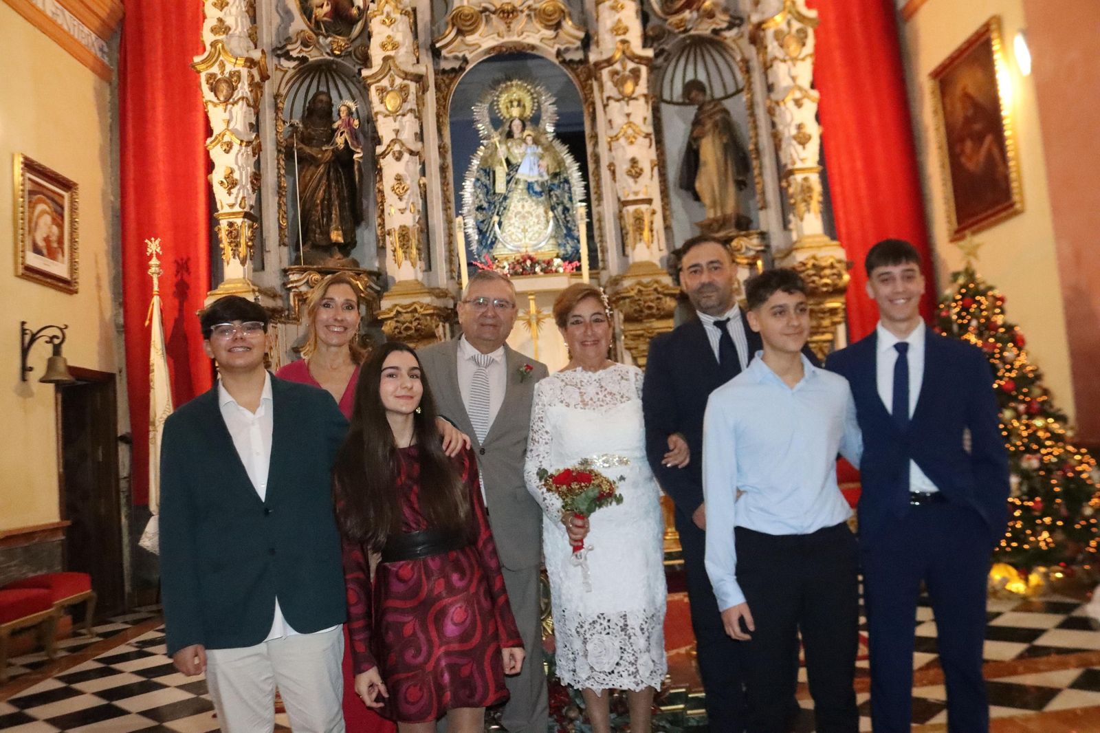 Agustín y Mari Carmen renuevan su compromiso matrimonial