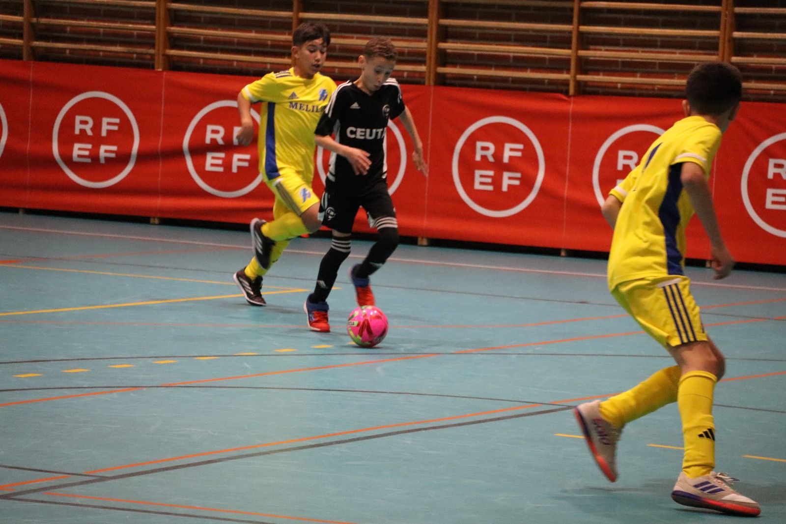 Jornada histórica para Ceuta en el Campeonato de España sub-12 de Fútbol Sala