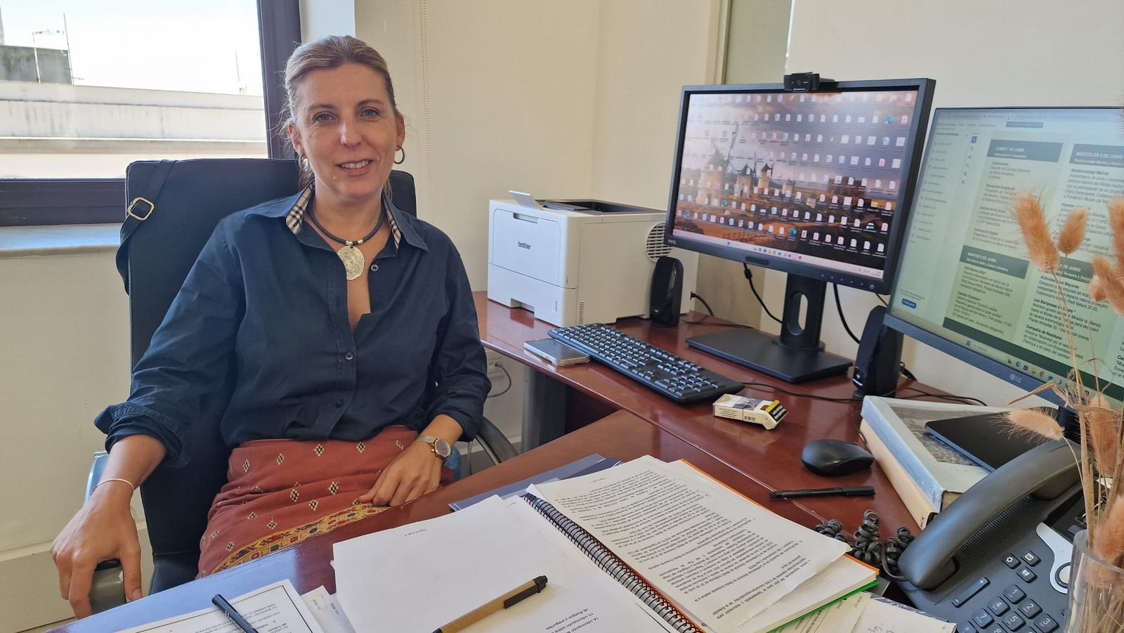Cristina Zafra, firectora general de Medio Ambiente