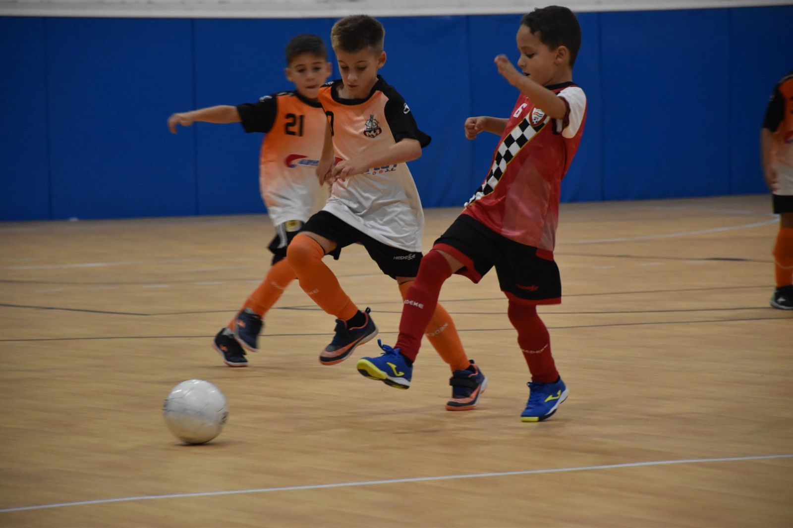 Cuatro partidos de la Liga de Prebenjamines se disputan en 'Santa Amelia'