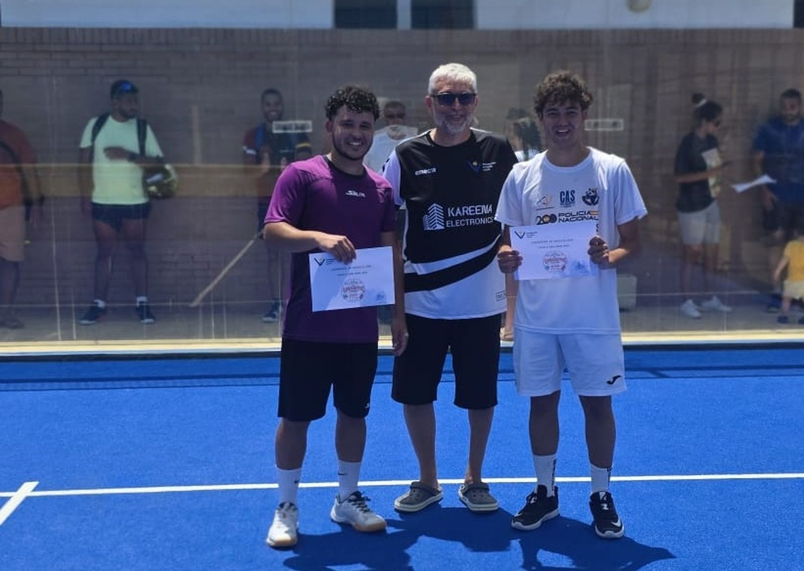 Entrega de trofeos del Torneo de Feria