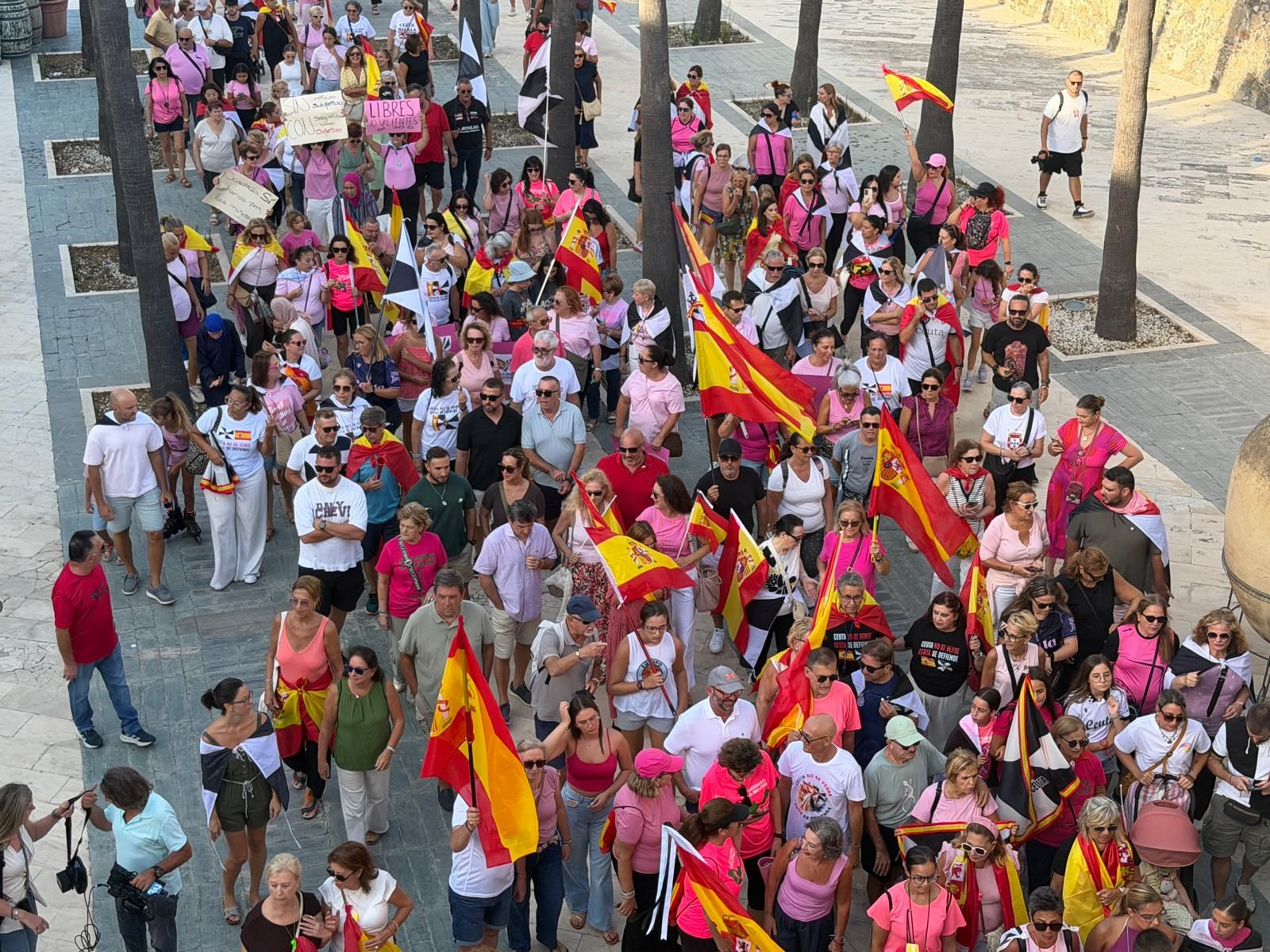Una nueva protesta en las calles de Ceuta: por la seguridad de las mujeres y niñas