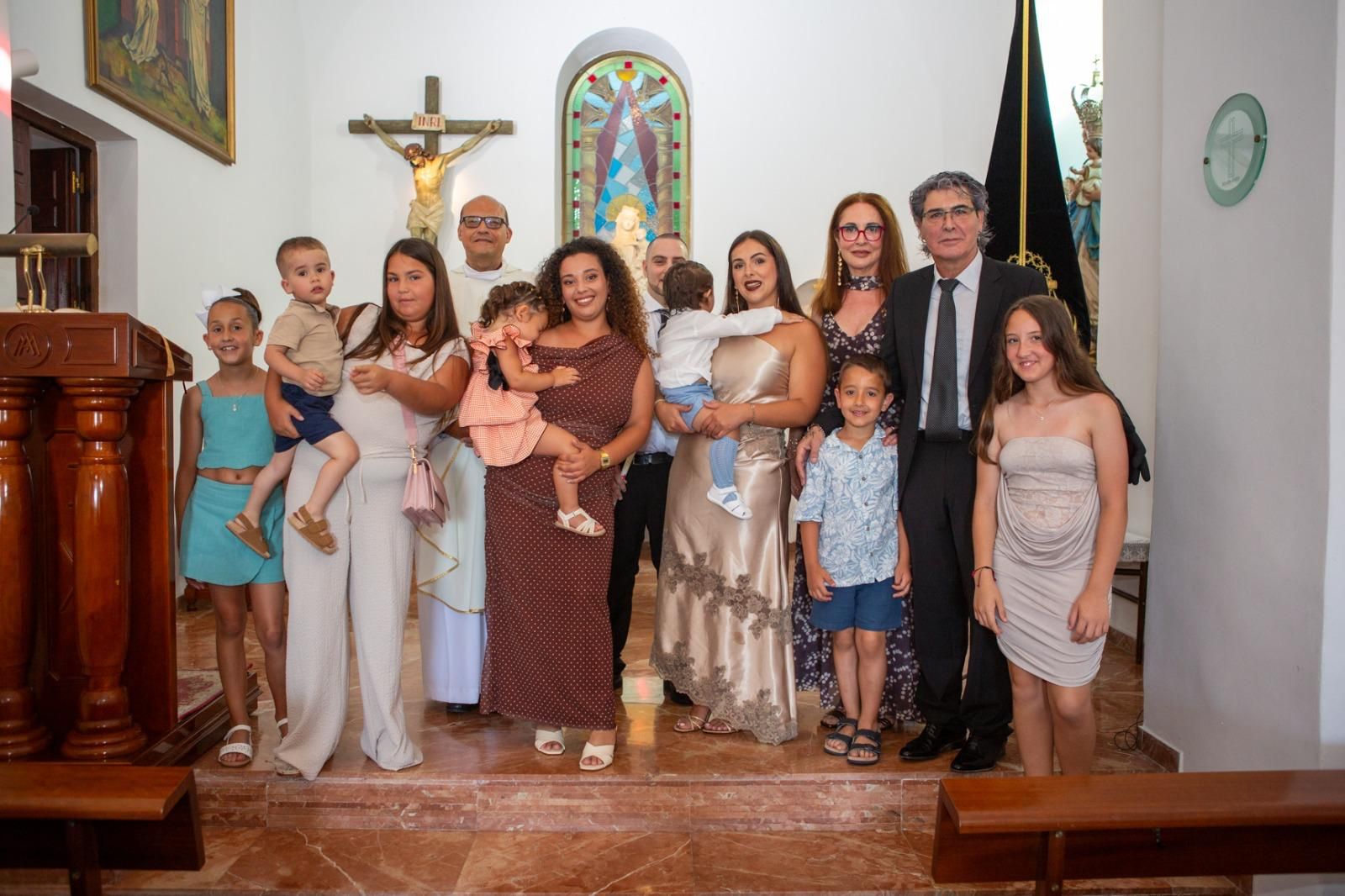 Bautizo de Julen y Gael en la Iglesia de Nuestra  Señora del  Valle