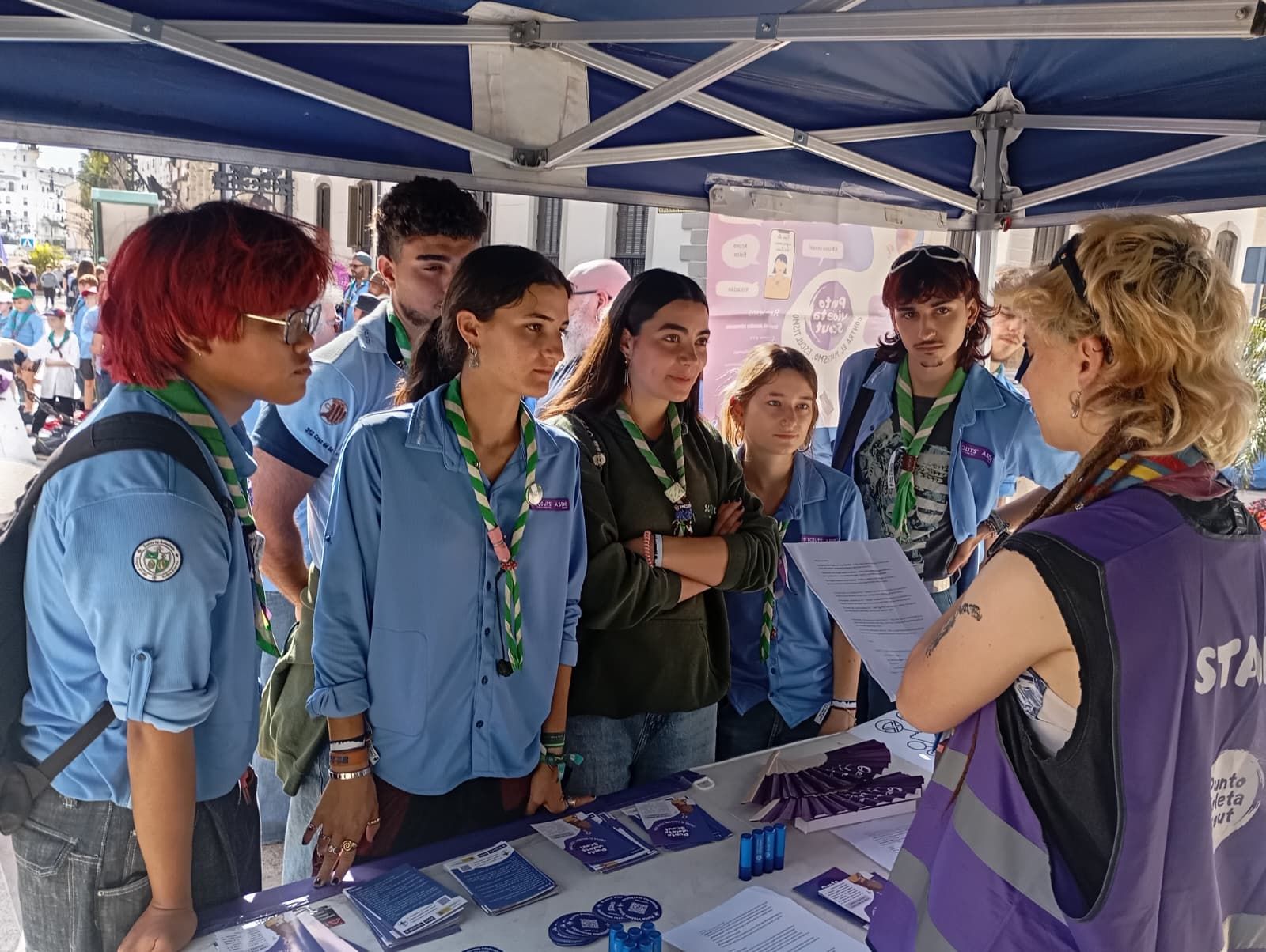 Ceuta da la bienvenida al movimiento scout con una hermosa ceremonia