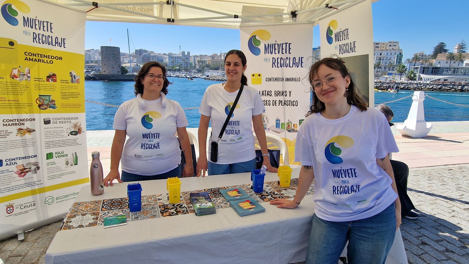 El Muelle España acoge en la jornada de este viernes la Feria del Medio Ambiente