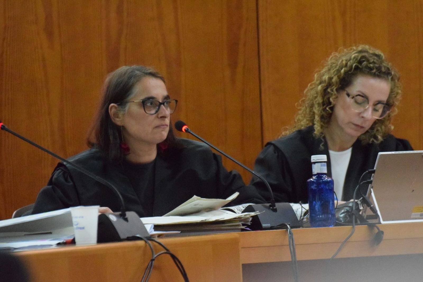 Las fiscales del 'crimen de Parques de Ceuta', María Arazuri (izquierda) y Silvia Rojas (derecha)