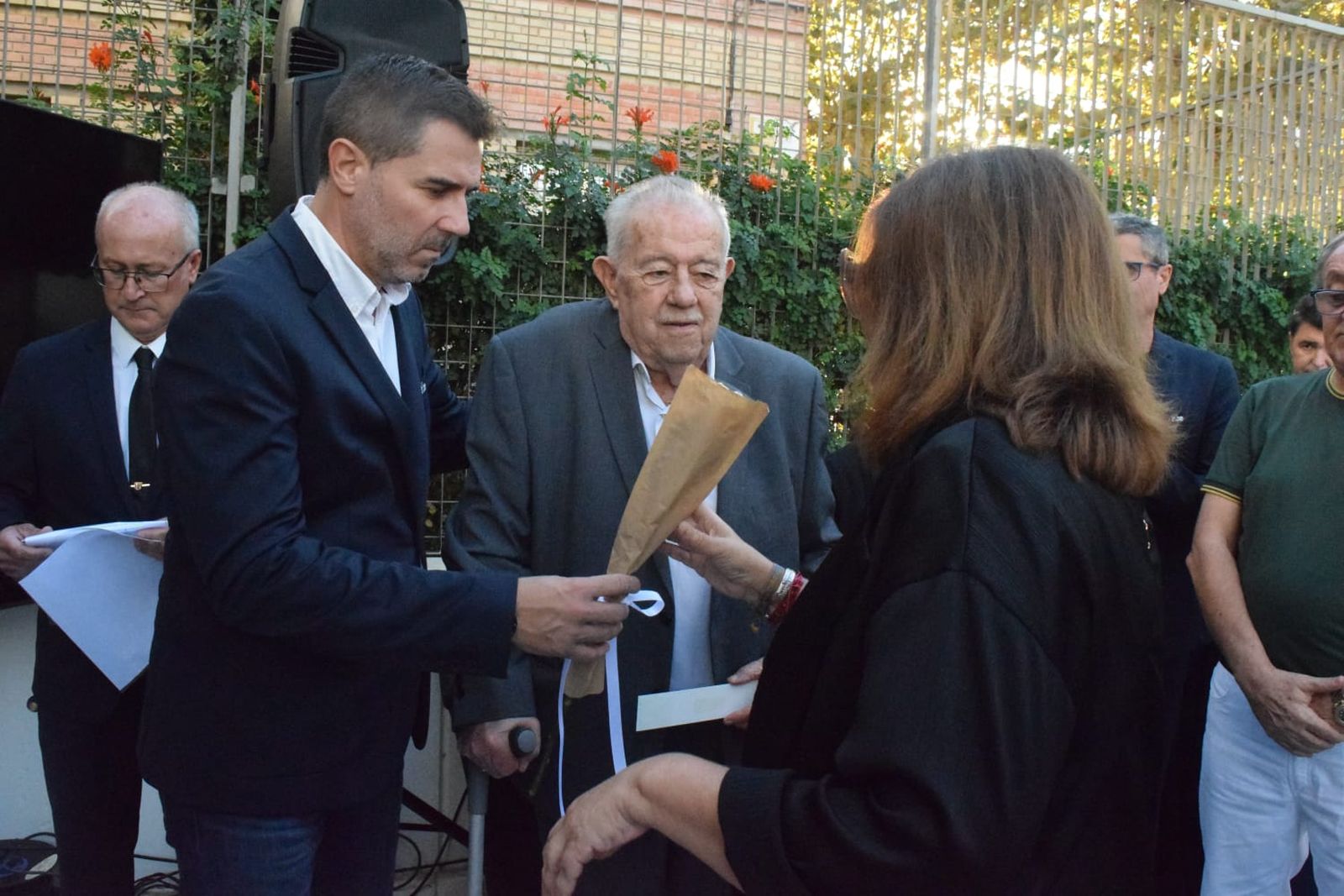 La  RFFCE celebra el primer acto de 'El muro del recuerdo' de la temporada