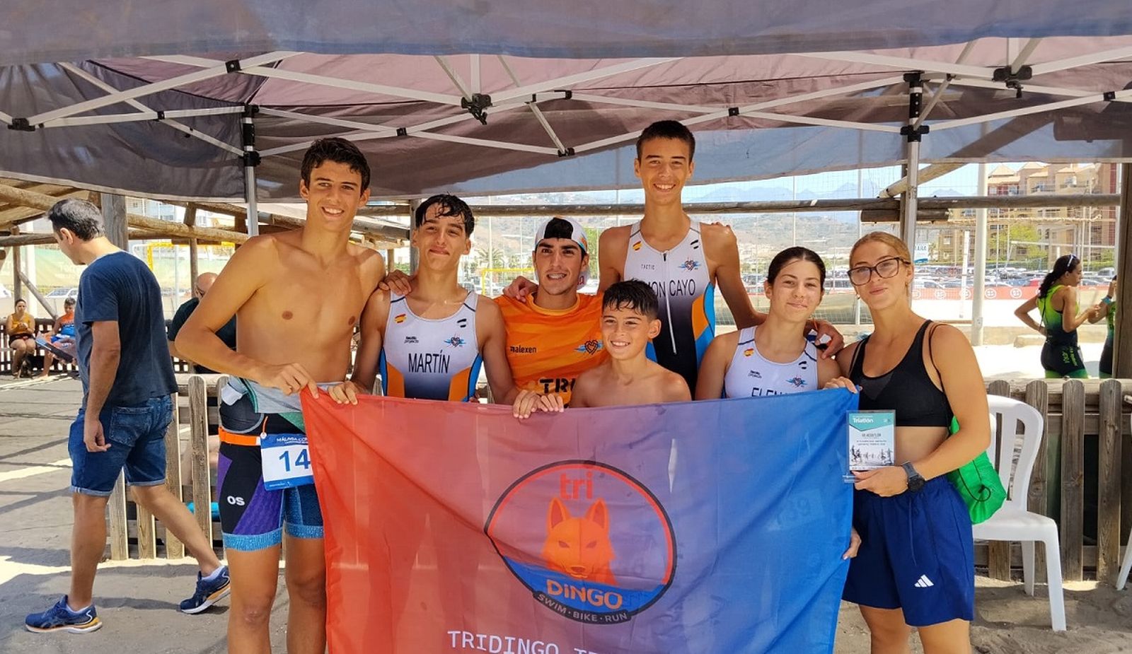 Triatletas del Club Tridingo