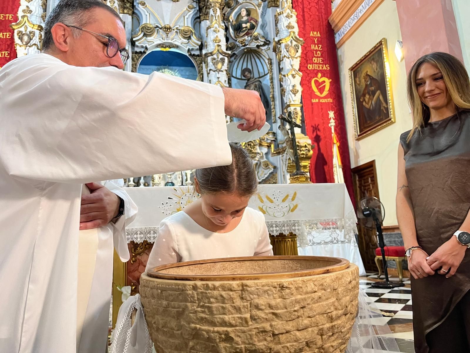 Bautismo de Mariola en los Remedios
