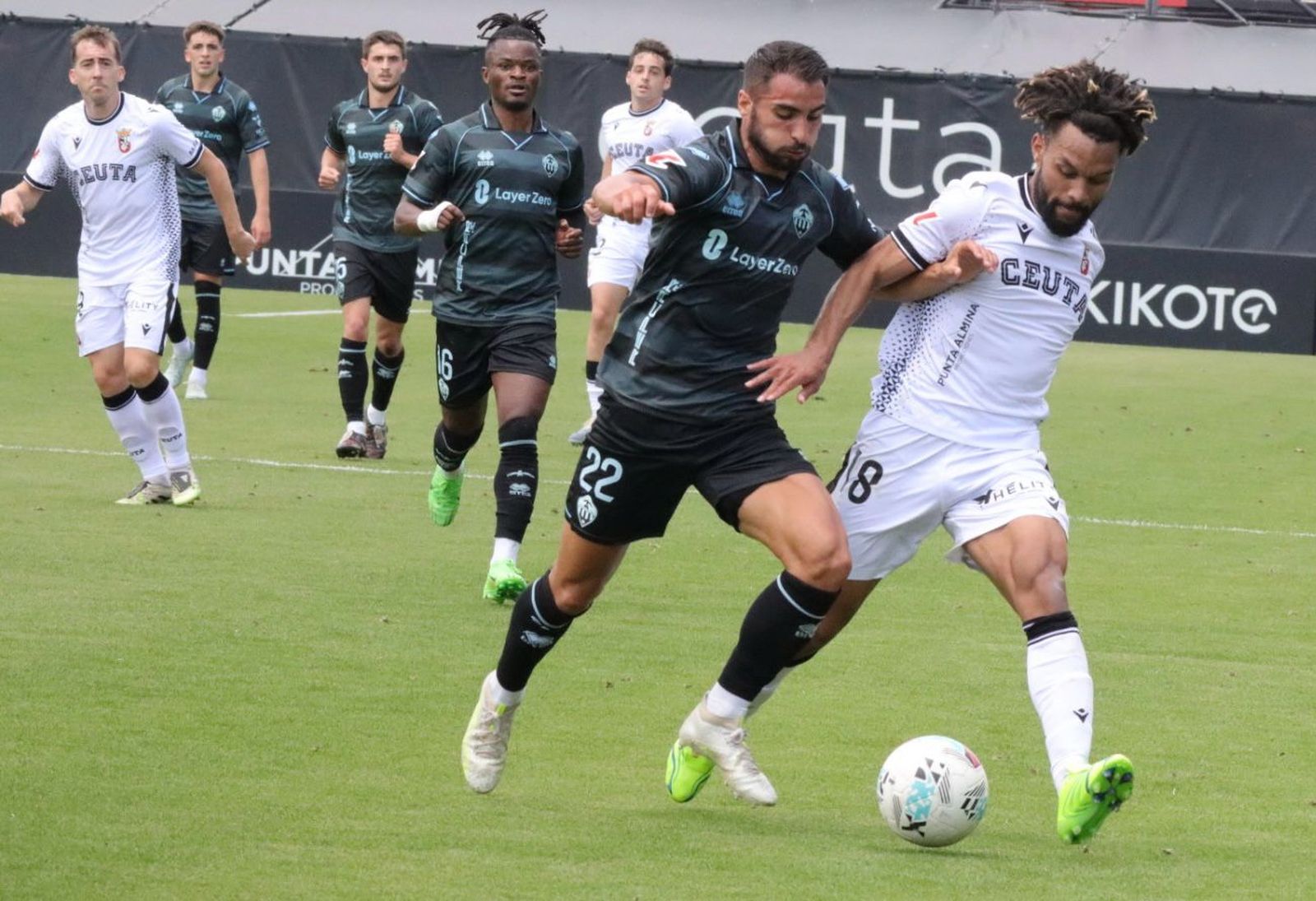 Así se vivió el partido entre la AD Ceuta y el CD Castellón en imágenes