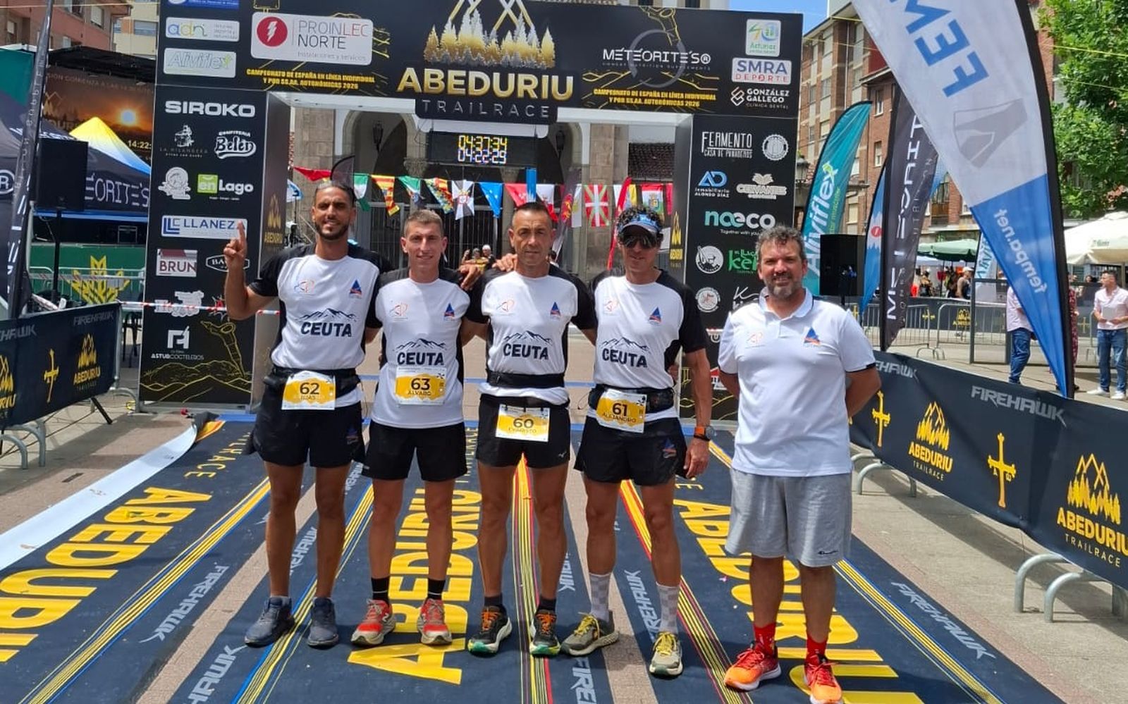 Participación de deportistas ceutíes en el Campeonato de España