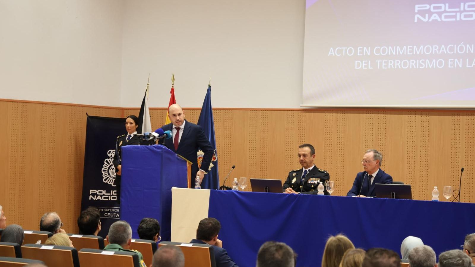 Triano durante su intervención