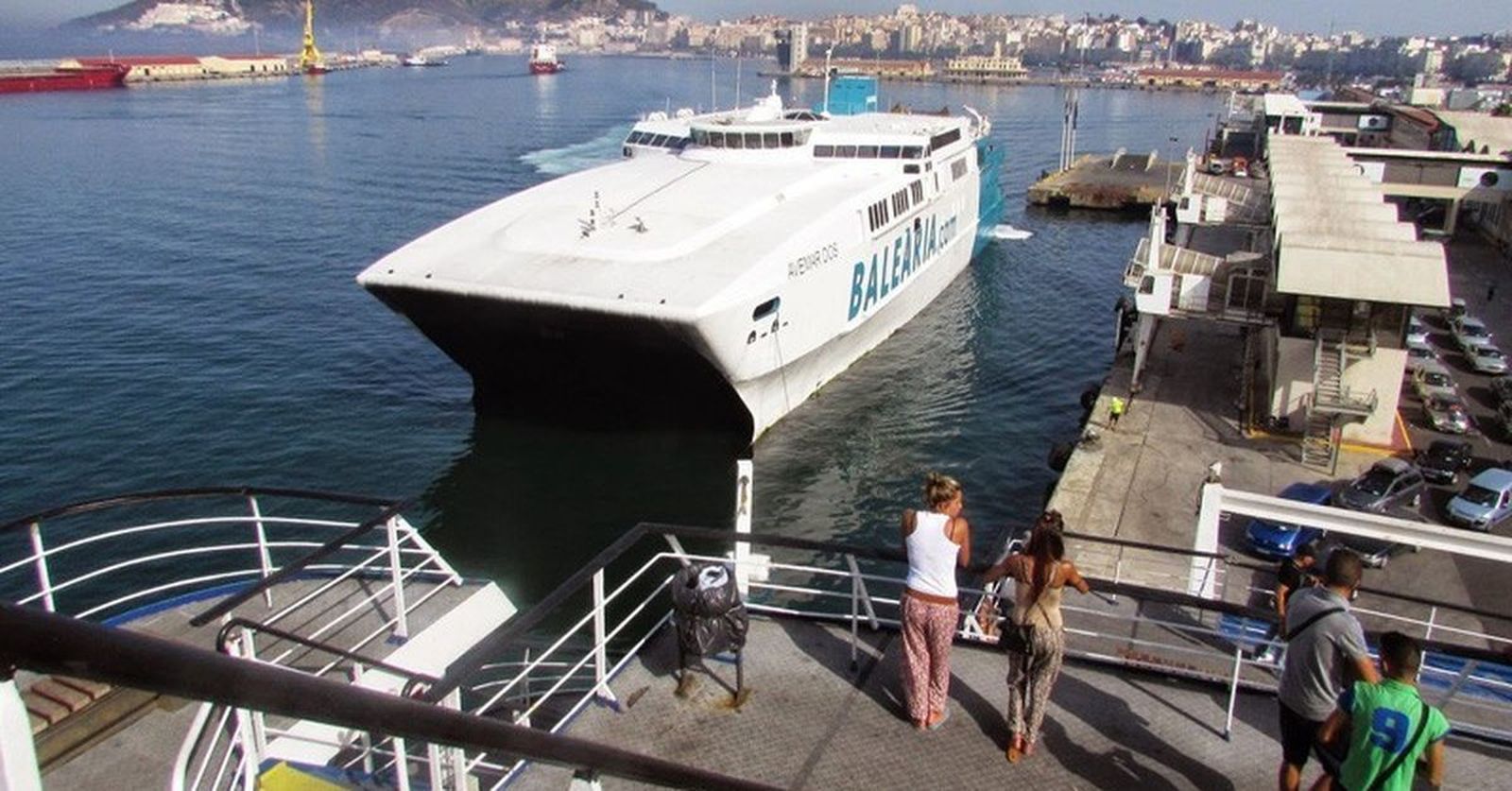 Imagen de archivo de un ferry de Balearia.