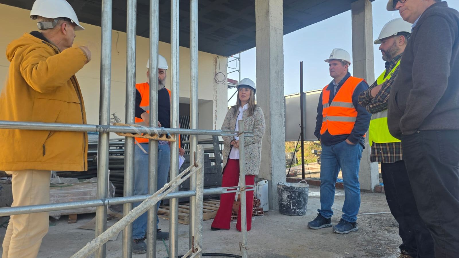 Visita de la consejera de Educación, Pilar Orozco, a la nueva escuela infantil de Loma Colmenar