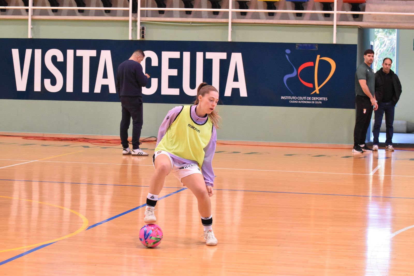 Claudia Navas, en un partido