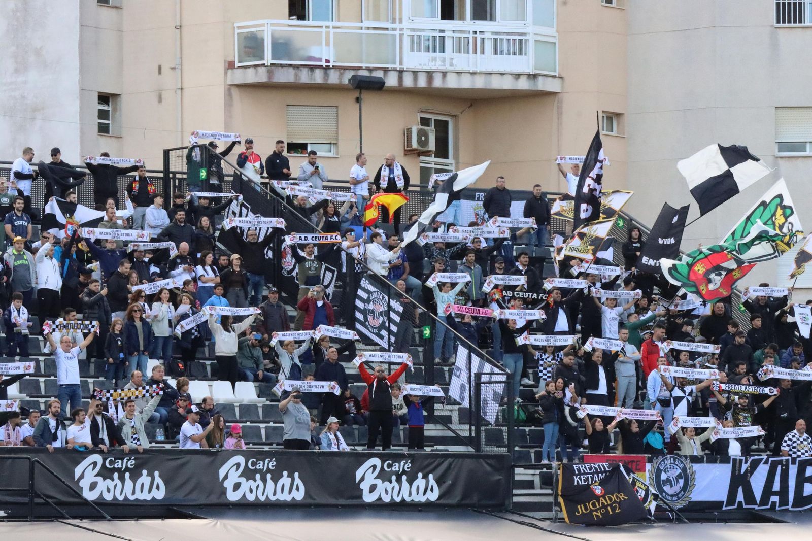 FOTOGALERÍA | El intenso encuentro entre la AD Ceuta y el Leganés en el Alfonso Murube