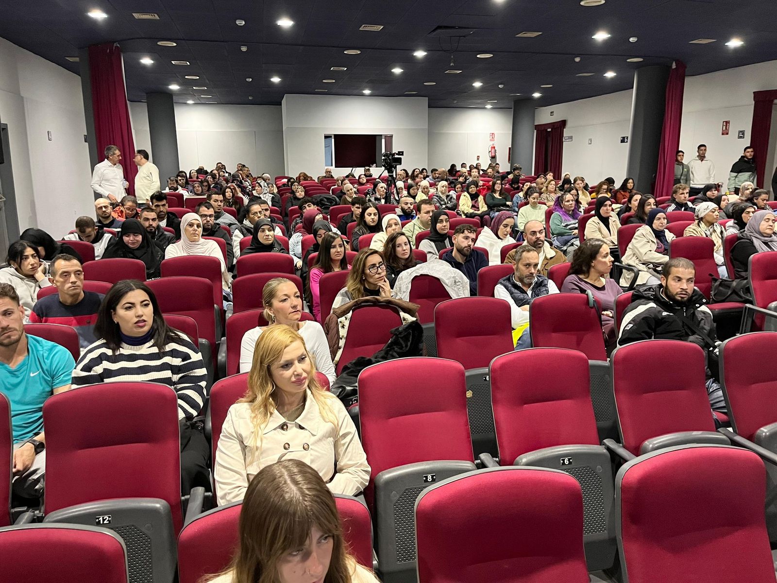 Parte del público asistente