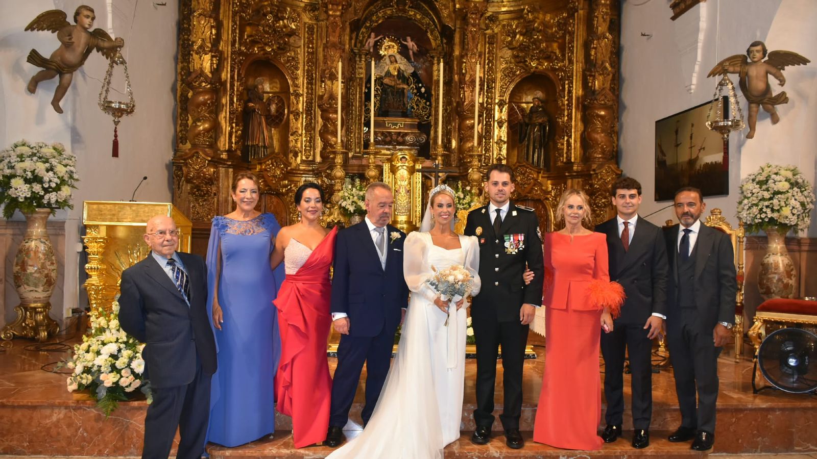 Alejandro y Tamara se dan el "sí quiero" ante la Virgen de África