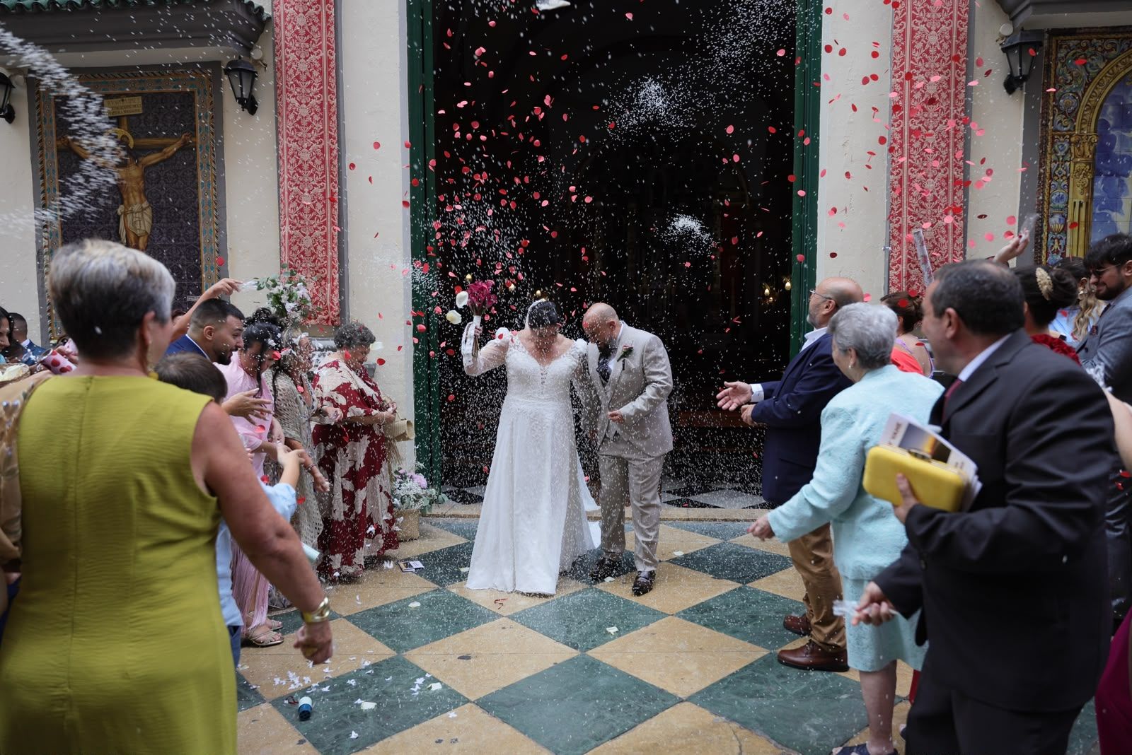 Eva y Fran contraen matrimonio en Los Remedios