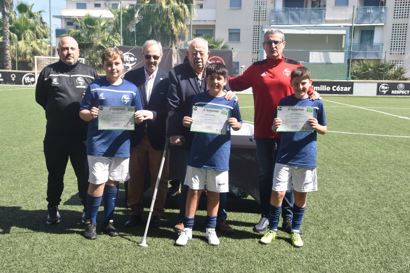 Entrega de diplomas Campus de Fútbol