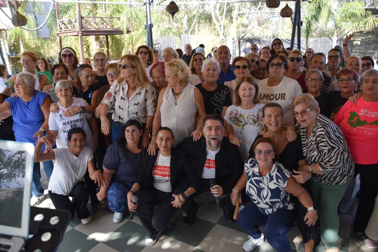 'La Mochila' de los mayores en Los Jardines del Sarao.