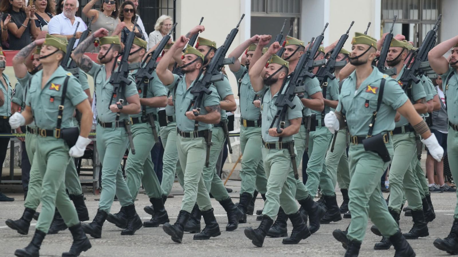 La Legión celebra su 106 Aniversario con Ceuta en el alma y el recuerdo a Álvaro y Kevin