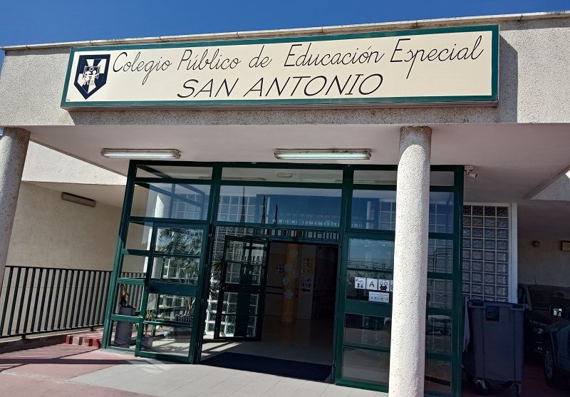 Colegio público de educación especial San Antonio/FOTO EL PUEBLO