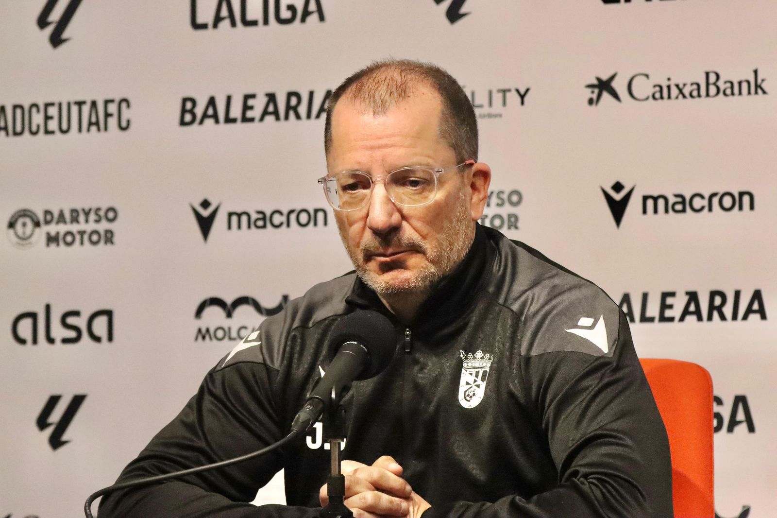 José Juan, en la rueda de prensa