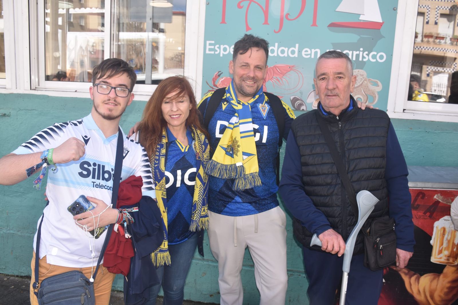 Aficionados del Cádiz