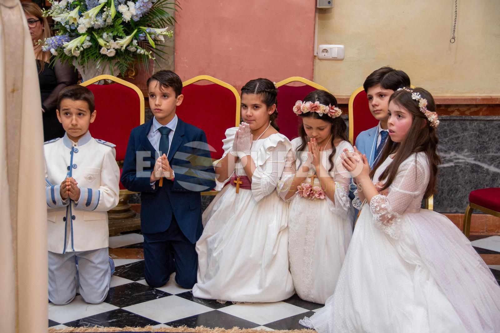 Comuniones en la Iglesia de Nuestra Señora de los Remedios