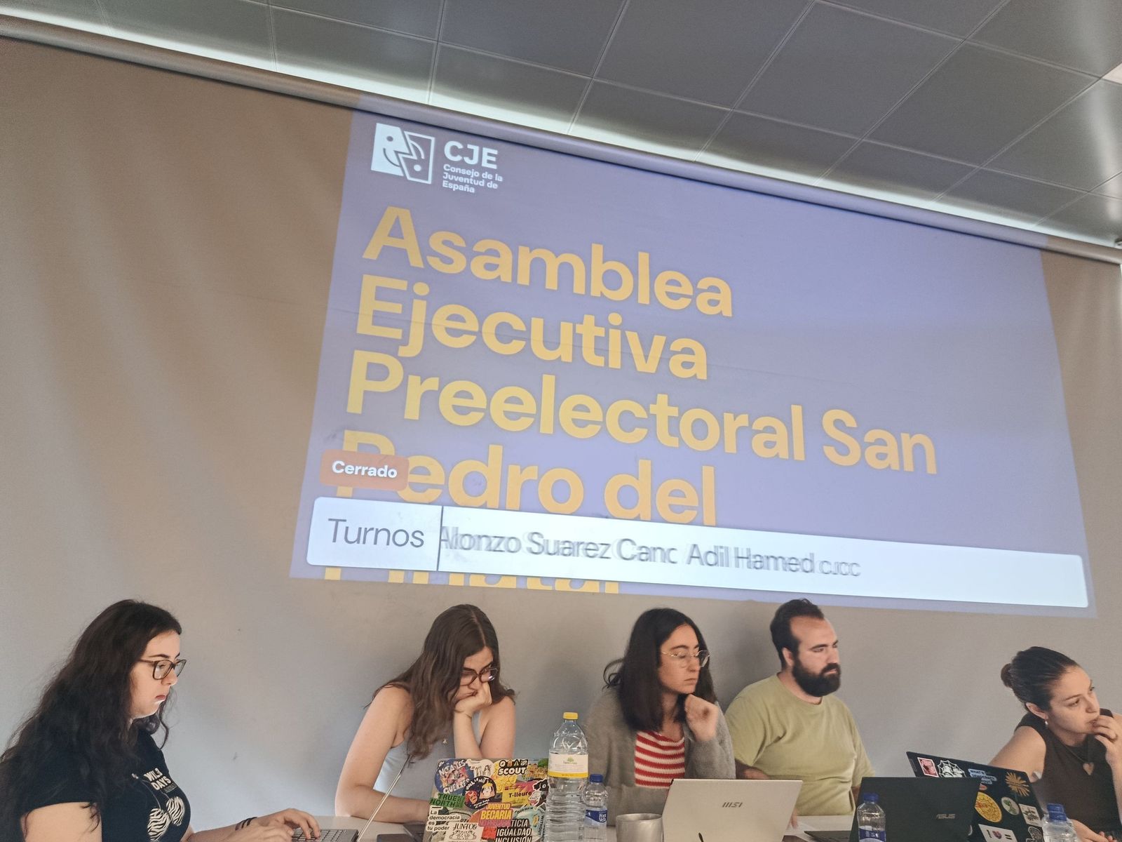 Ceuta gana peso en la representación juvenil con su participación en la Comisión Electoral del CJE