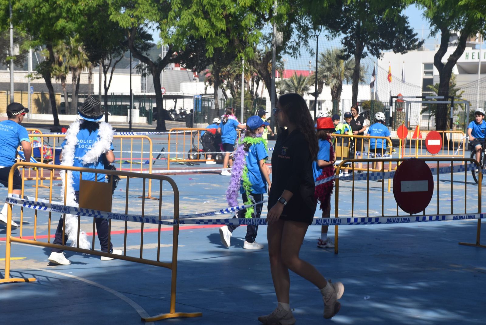 La Policía Local deslumbra a los pequeños de varios centros escolares