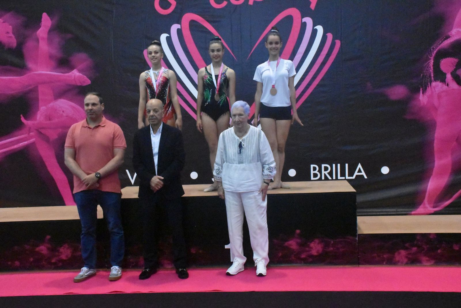 Entrega de trofeos