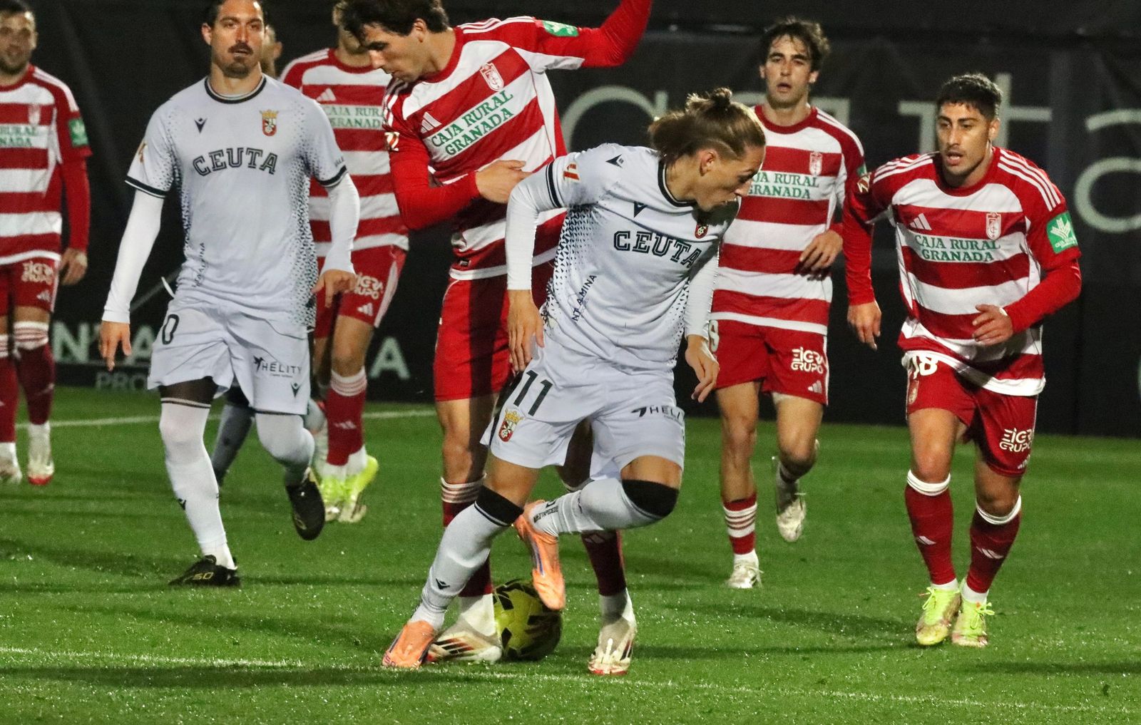AD Ceuta – Granada CF: las mejores imágenes del partido en LaLiga Hypermotion