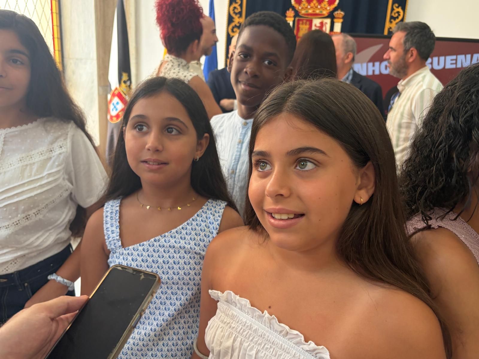 Triano recibe a “los ganadores del Óscar” de Educación: el alumnado del Lope de Vega