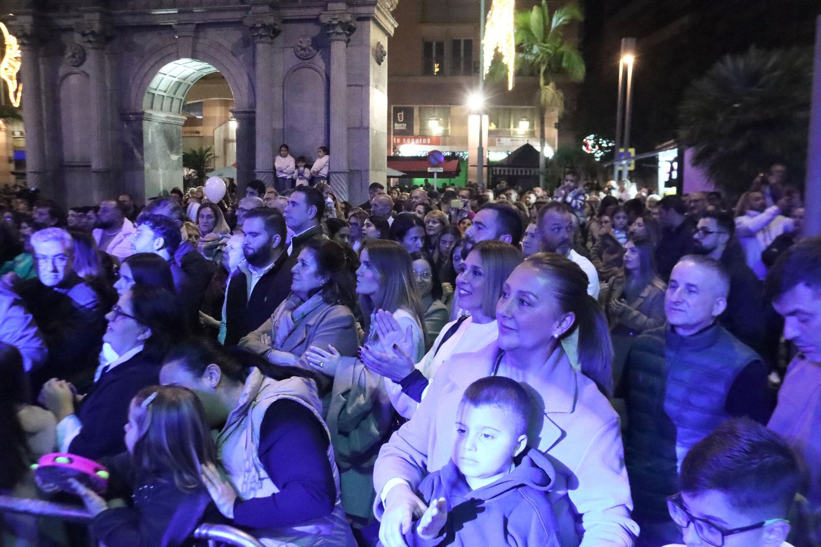 Concierto de Raya Real para la noche del encendido de las luces de Navidad