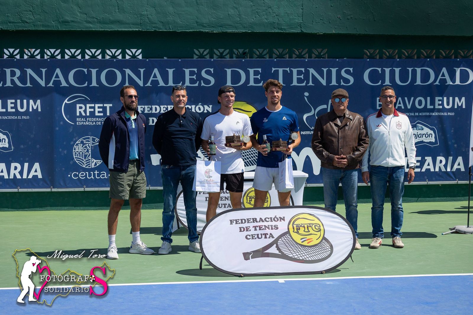 Final de dobles del 'Torneo Internacional Masculino'