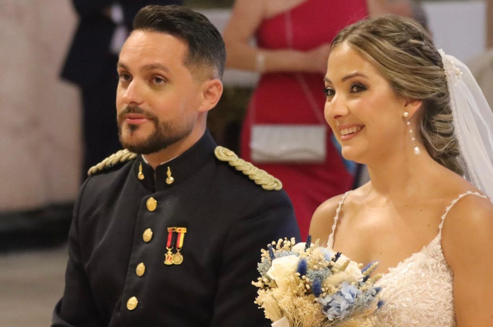 Clara e Iván sellan su amor en el Santuario