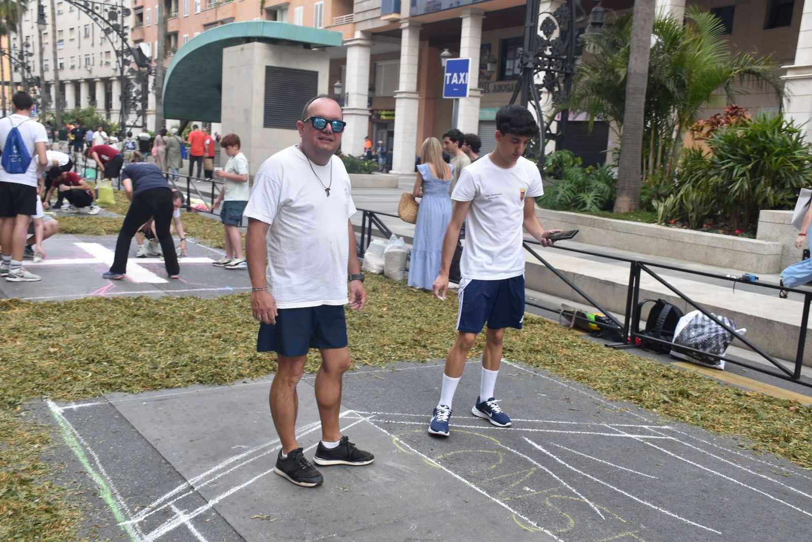 Todo preparado para el Corpus Christi en Ceuta